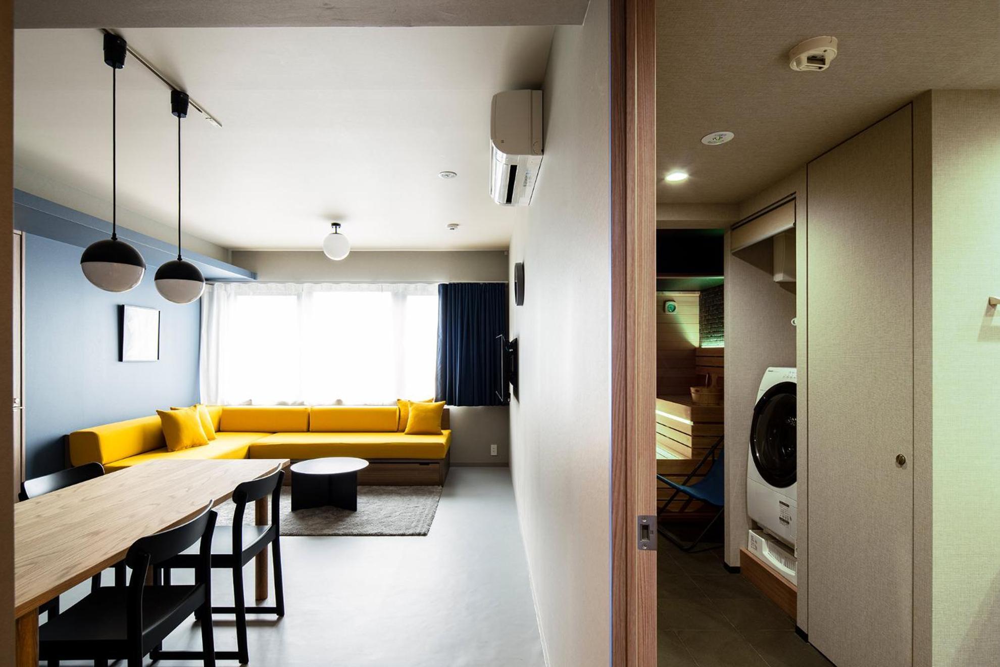 Section L Tsukiji Aparthotel Tokió Szoba fotó